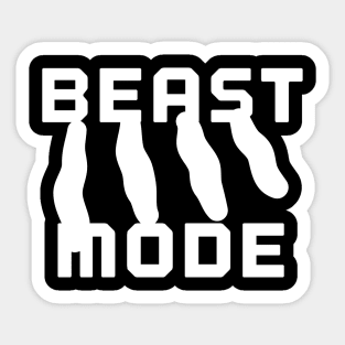 Beast Mode Sticker